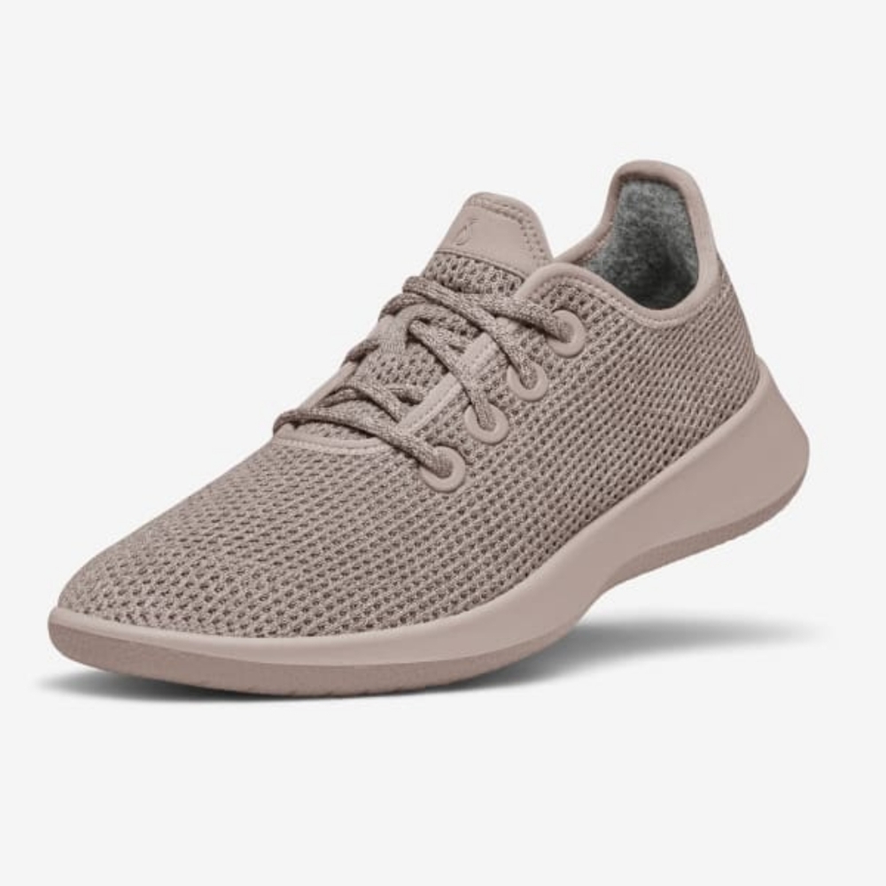 Allbirds Tree Runner Shoes Size 7 Bough Taupe Sole